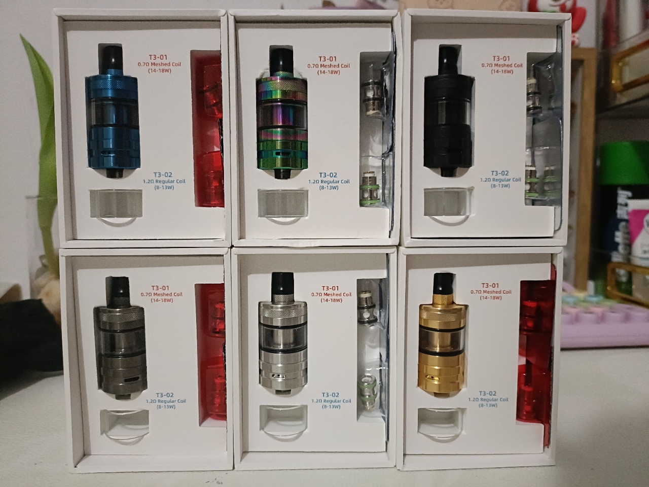 死兔子储油雾化仓(成品仓芯雾化器) 套装包含雾化仓主体x1雾化芯x2