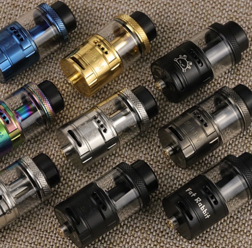 正品死兔子solo/25mm 单发 DIY储油雾化器 金 彩两色